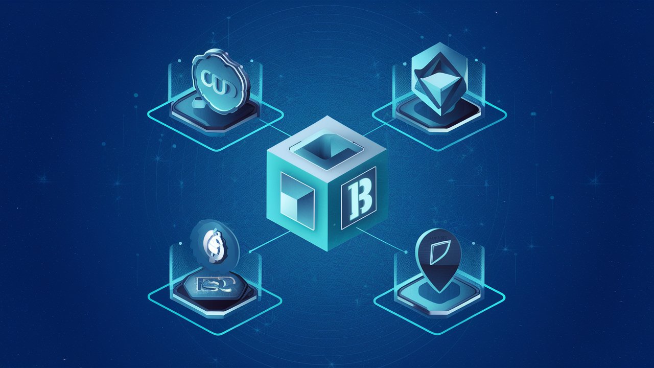 Blockchain Illustration Blockchain