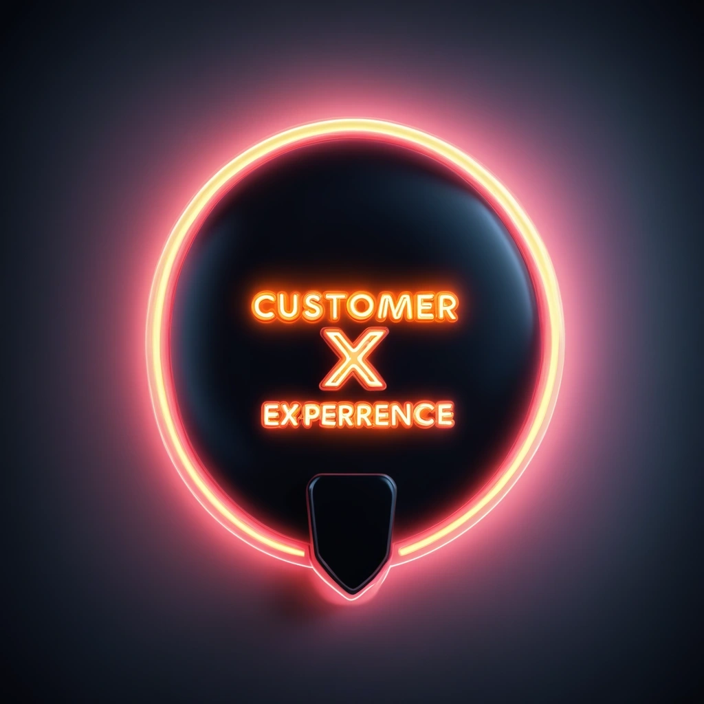Perfect XPC Un néon indiquant "expérience client"